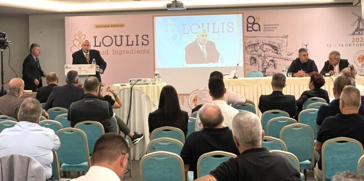 Κατάθεση θέσεων και προτάσεων από τον Πρόεδρο της ΣΑΑΠΠ Παναγιώτη Σαχινίδη, στο 35° Πανελλήνιο Συνέδριο Αρτοποιών Ελλάδος