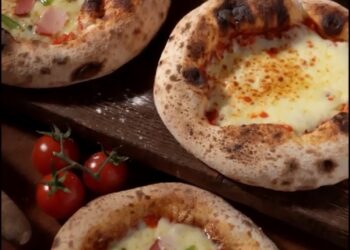 Χωριάτικη Ζύμη Prebaked napoli style πίτσες: Boom Νέα σειρά Rusticana