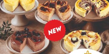 Cheesecake τούρτες σε πέντε νέες γεύσεις από την Ελληνικός Φούρνος – Μπρακόπουλος